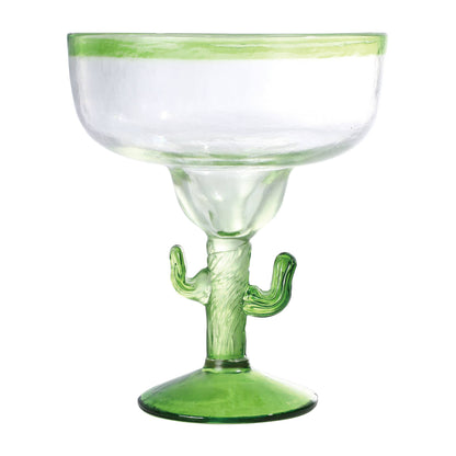 Cactus Acrylic 18 oz. Margarita Glass