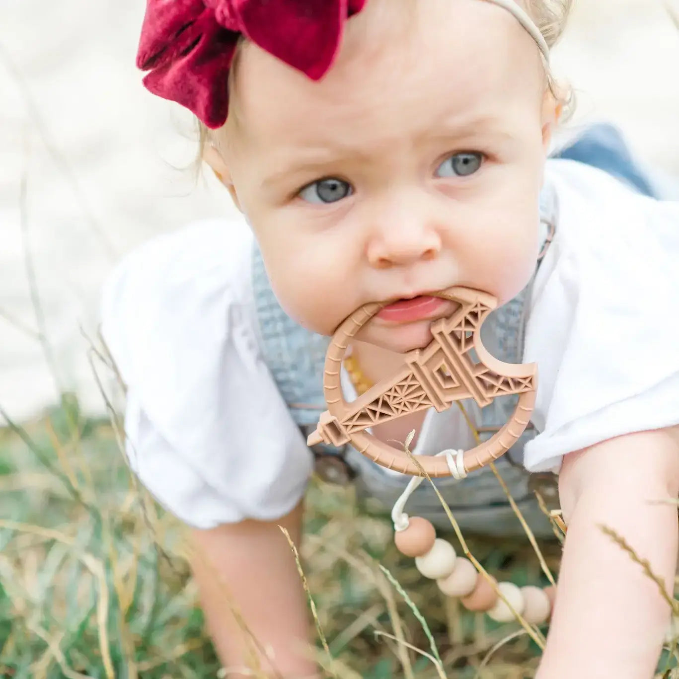 Vintage-inspired Paris Tower Teether