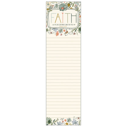 Faith Faith List Pad