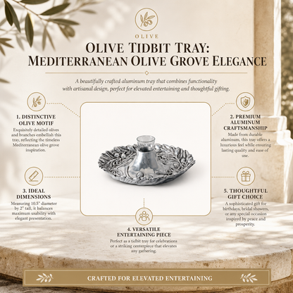 Olive Tidbit tray