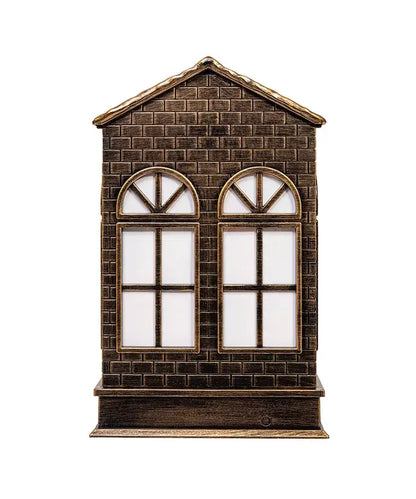 Kurt S. Adler, Inc. - 10" Battery Operated LED Santa W/Tree Water Lantern