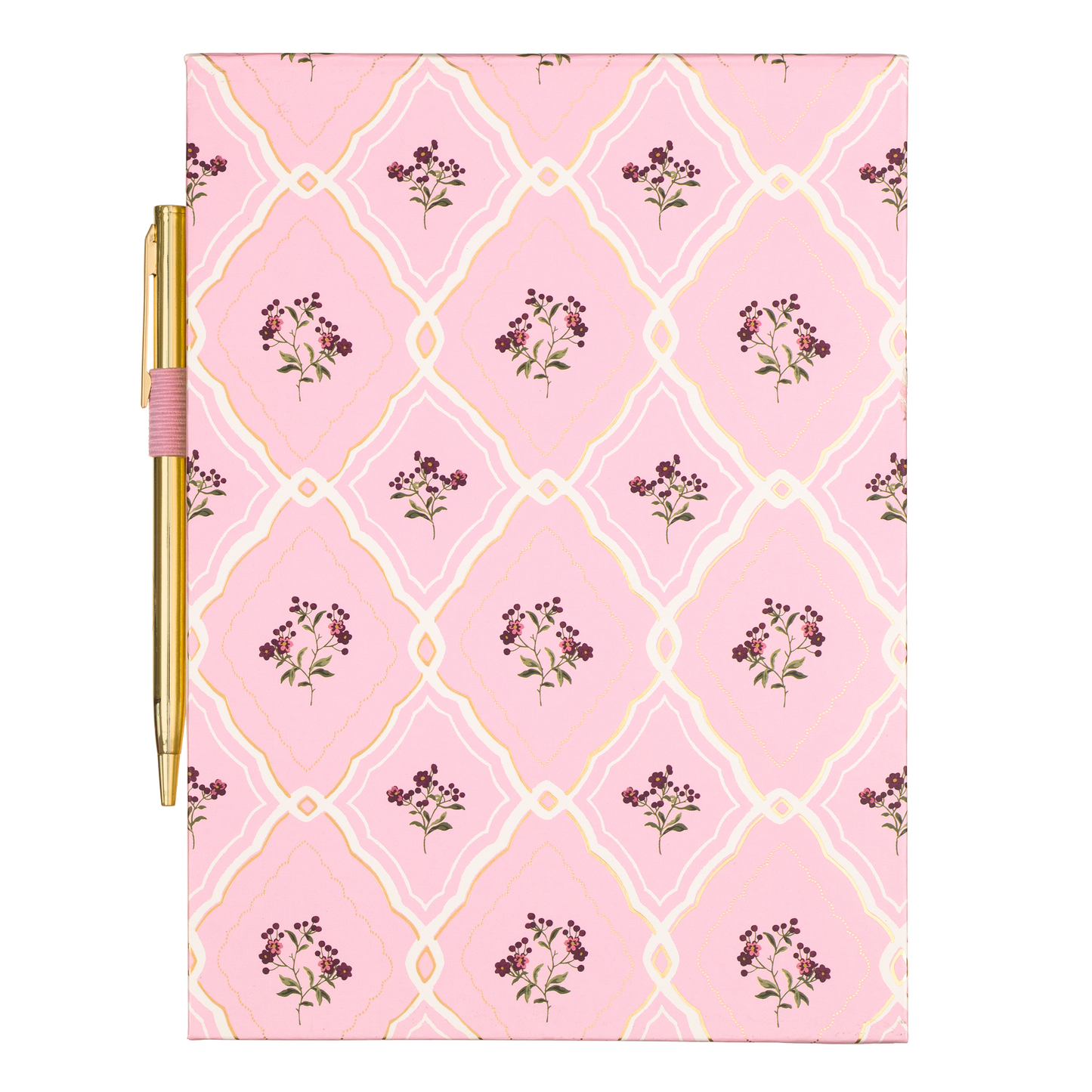 Heritage Blooms Vintage Flip Pad with Pen
