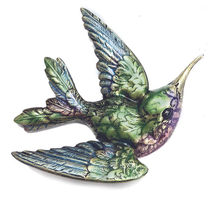 Hummingbird Brooch Pin