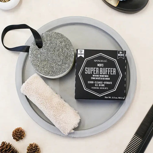 20+ Men's Super Buffer w/ Black Scrubber (Verbena Absolute)