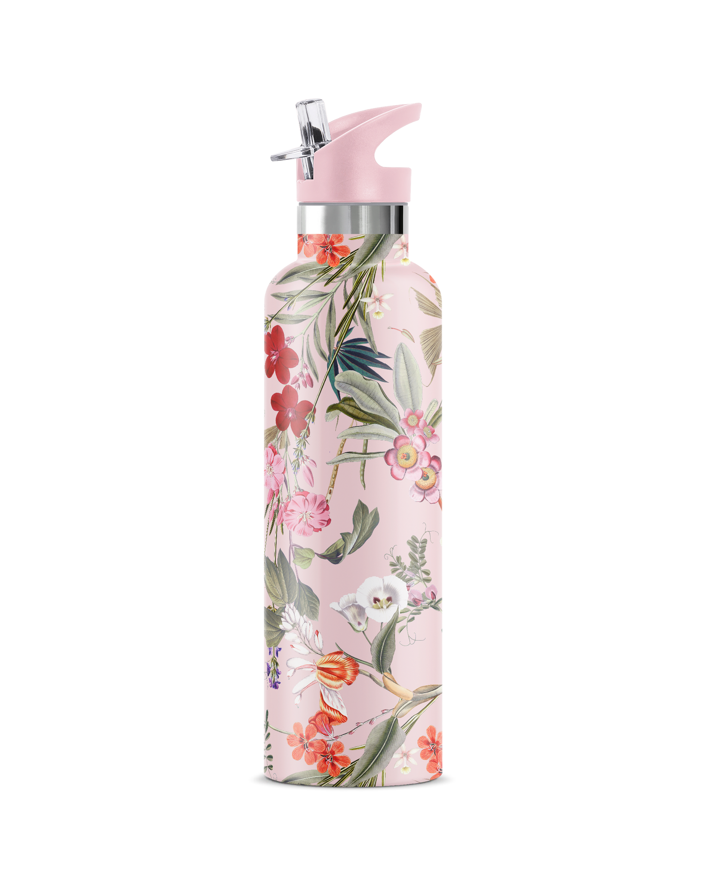 Les Printemps – Spring Floral Insulated Water Bottle | 25oz