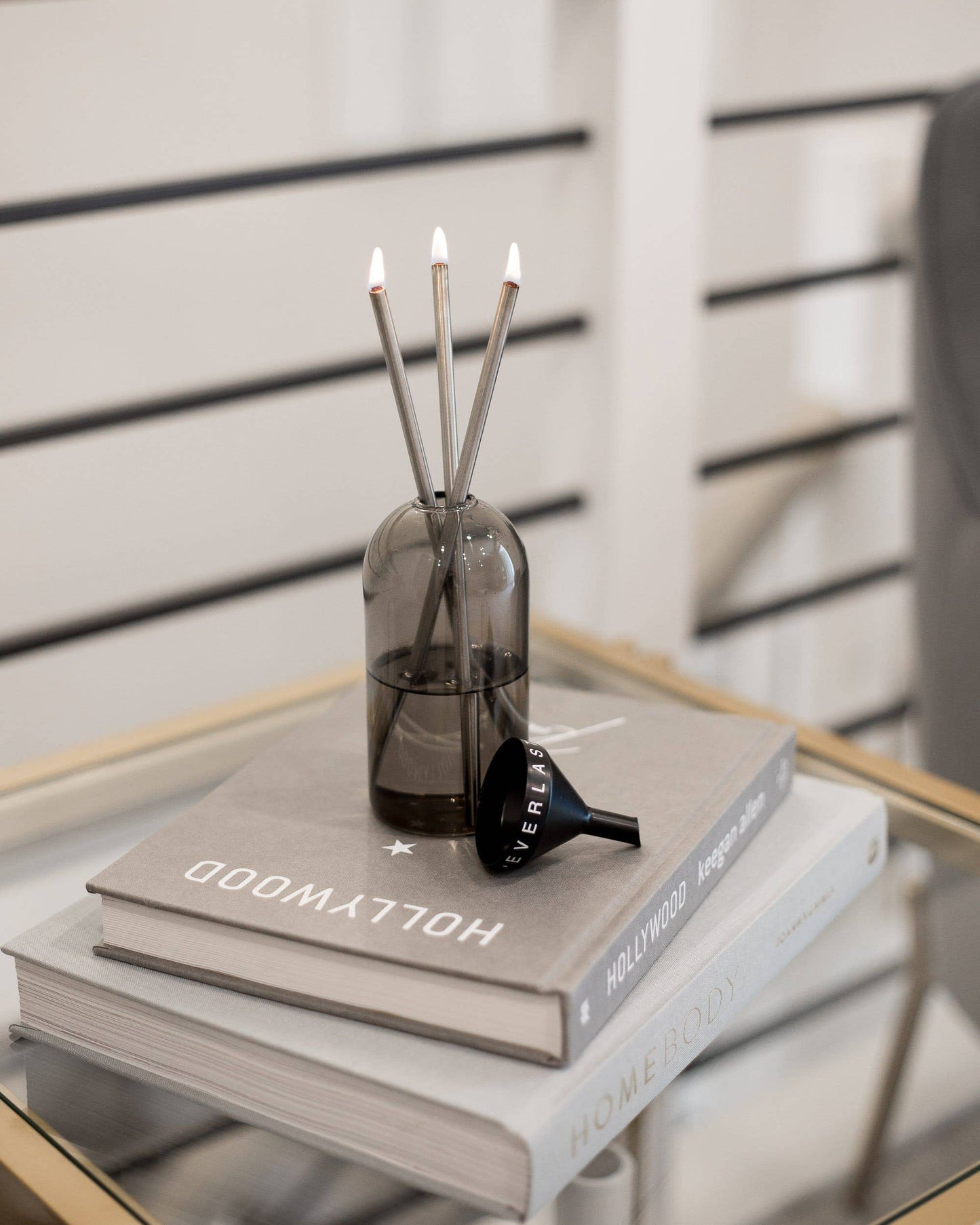 Silver Everlasting Candles – Reusable Steel Oil Candles