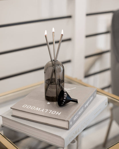 Silver Everlasting Candles – Reusable Steel Oil Candles