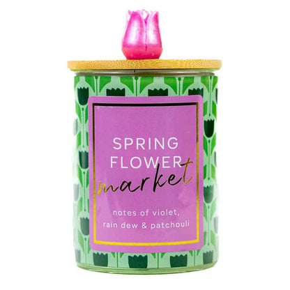 Spring Flower Market – 10oz Scented Spring Gift Candle