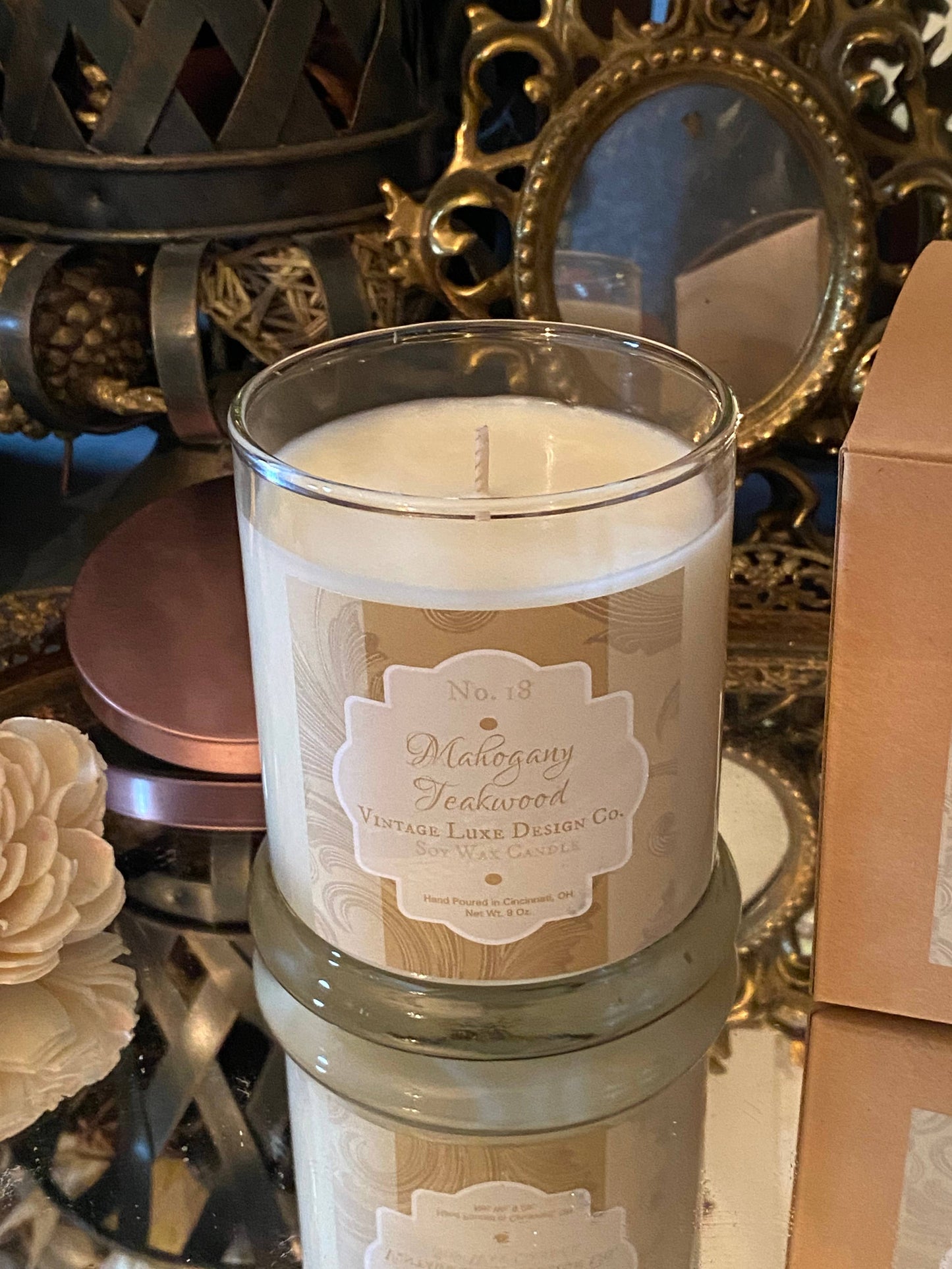 Mahogany Teakwood soy