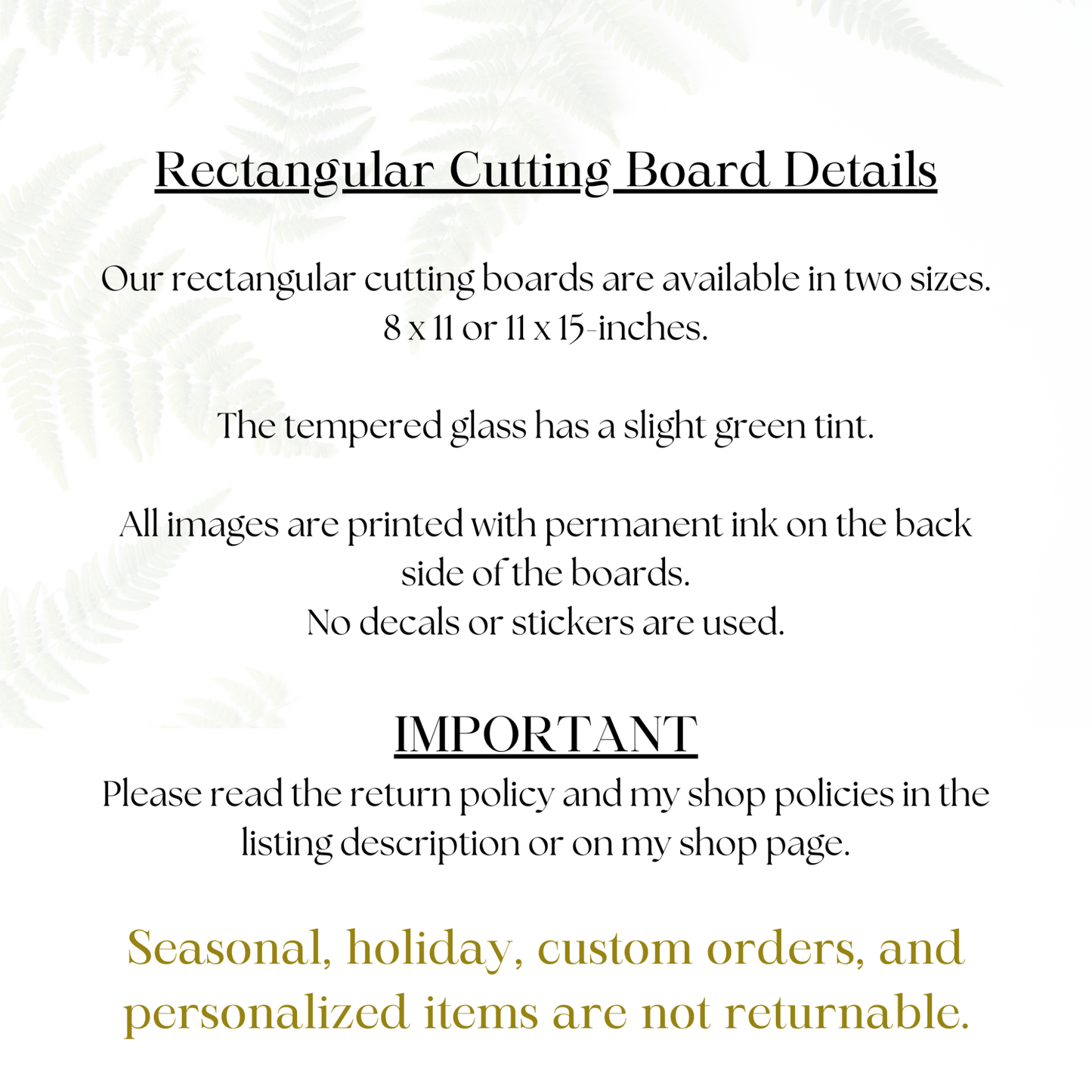 Hummingbird Tempered Glass Charcuterie & Serving Board