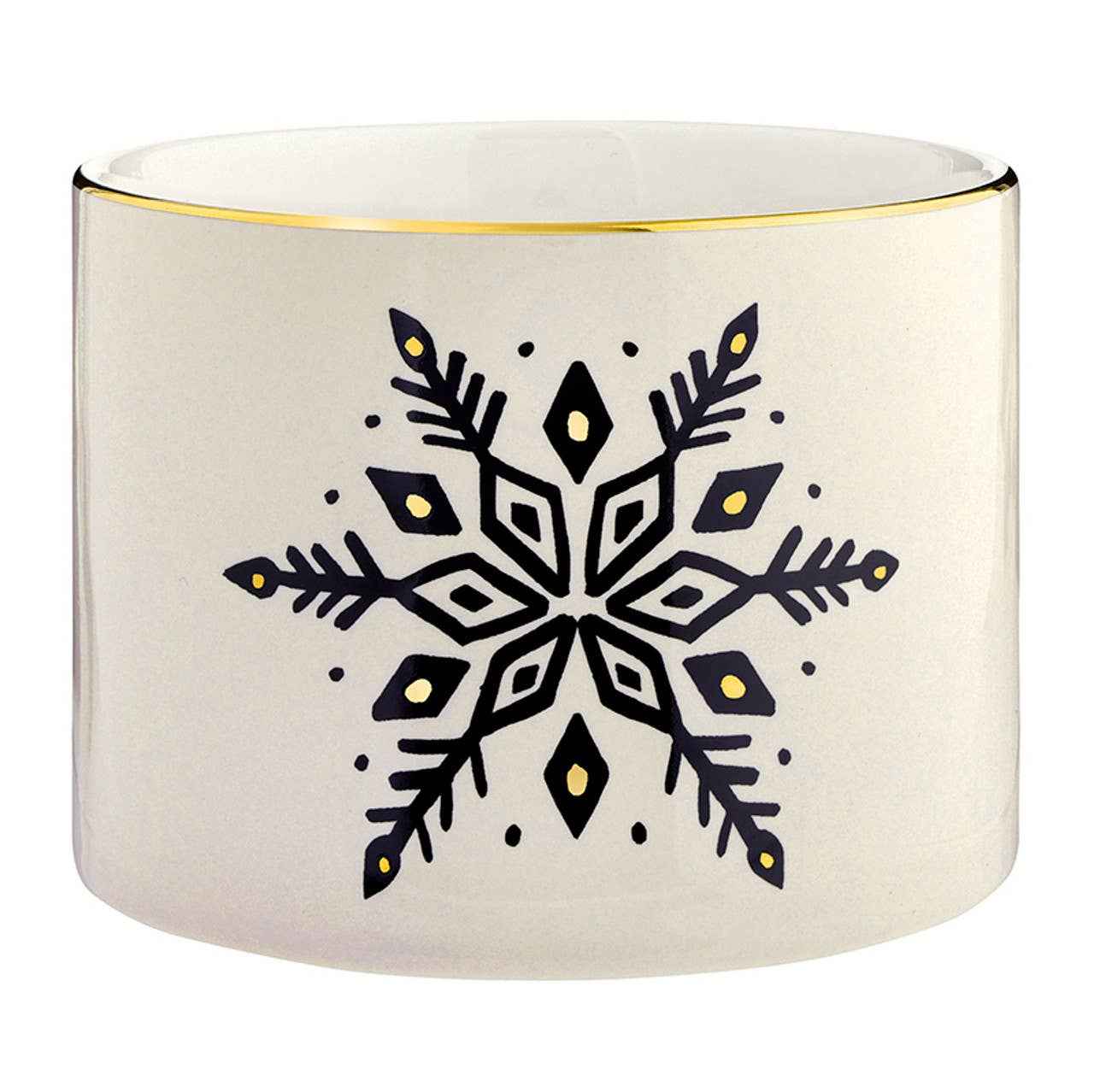 Gold Holiday Dip Bowls Book Box - Ho Ho Ho