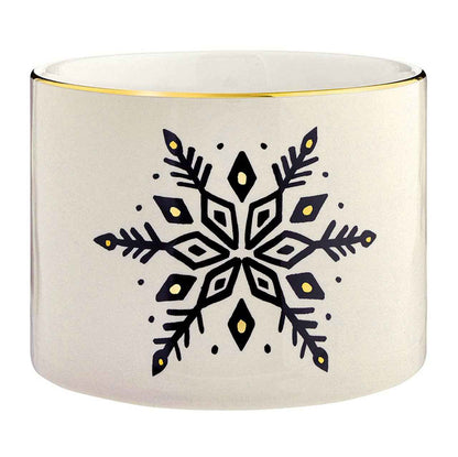 Gold Holiday Dip Bowls Book Box - Ho Ho Ho