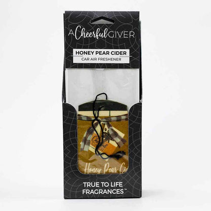 Car Air Freshener (16/box) - Honey Pear Cider