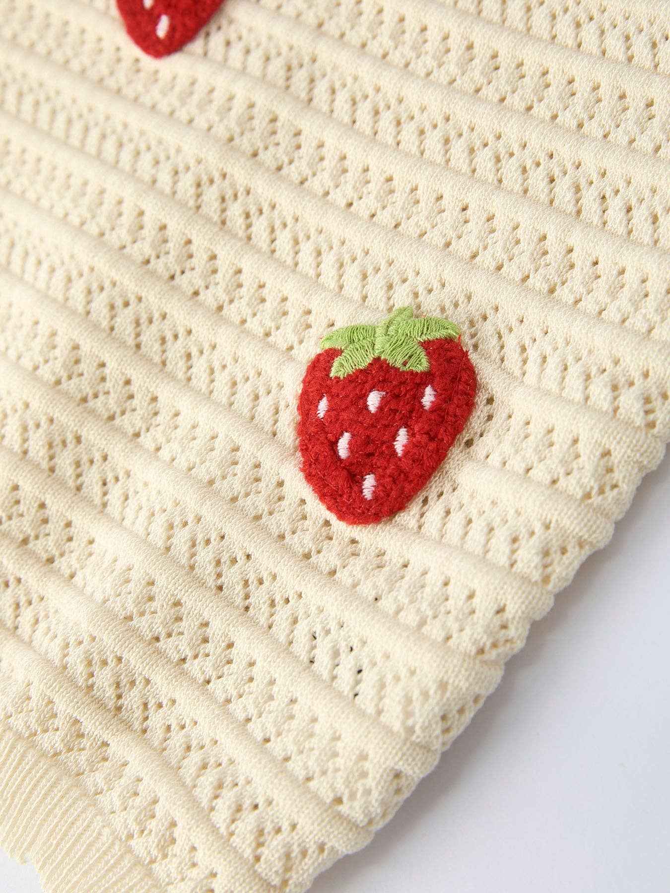 Spring Strawberry Baby Girl Set: 2