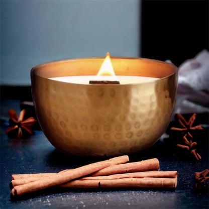 Candle Brass 14oz Astd