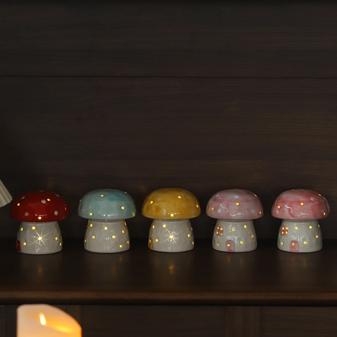 Ceramic Mushroom Decor-assorted-sold separately
