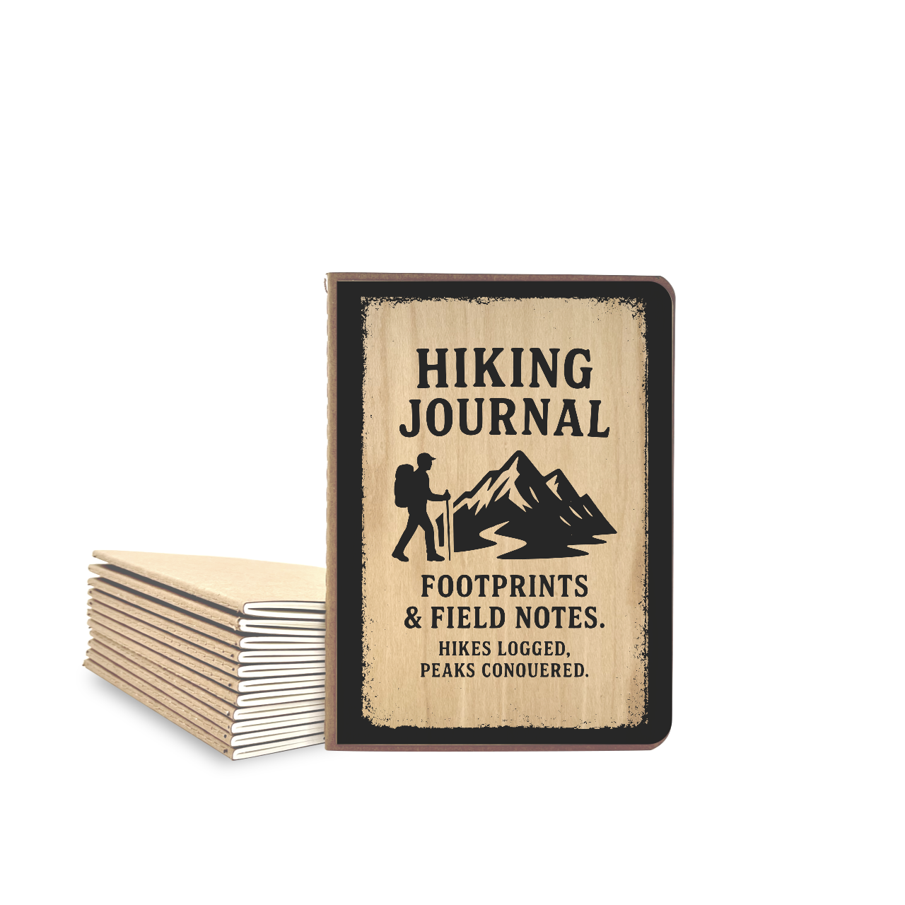 Hiking Journal - Wood Cover