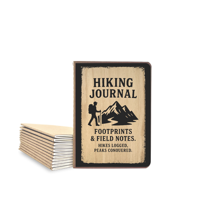 Hiking Journal - Wood Cover
