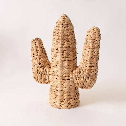 Cactus Figure Woven Water Hyacinth