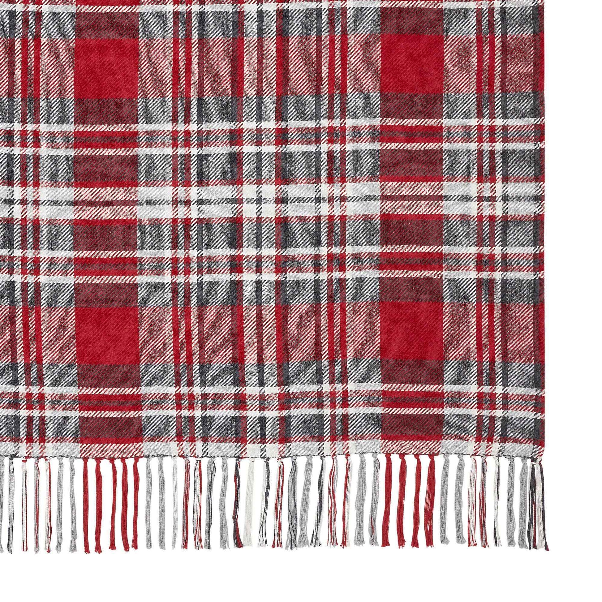 Gregor Plaid Woven Throw 50x60