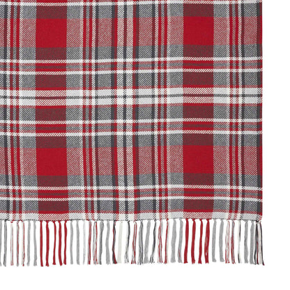 Gregor Plaid Woven Throw 50x60