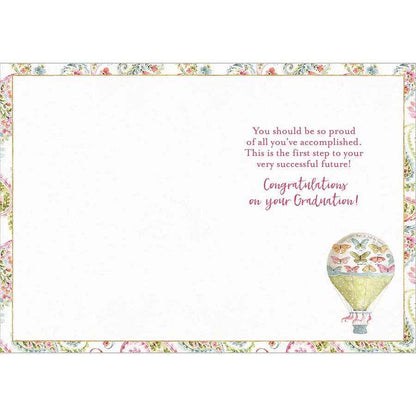 Legacy - Hot Air Balloons - Graduation For Her Card