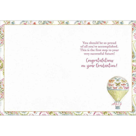 Legacy - Hot Air Balloons - Graduation For Her Card
