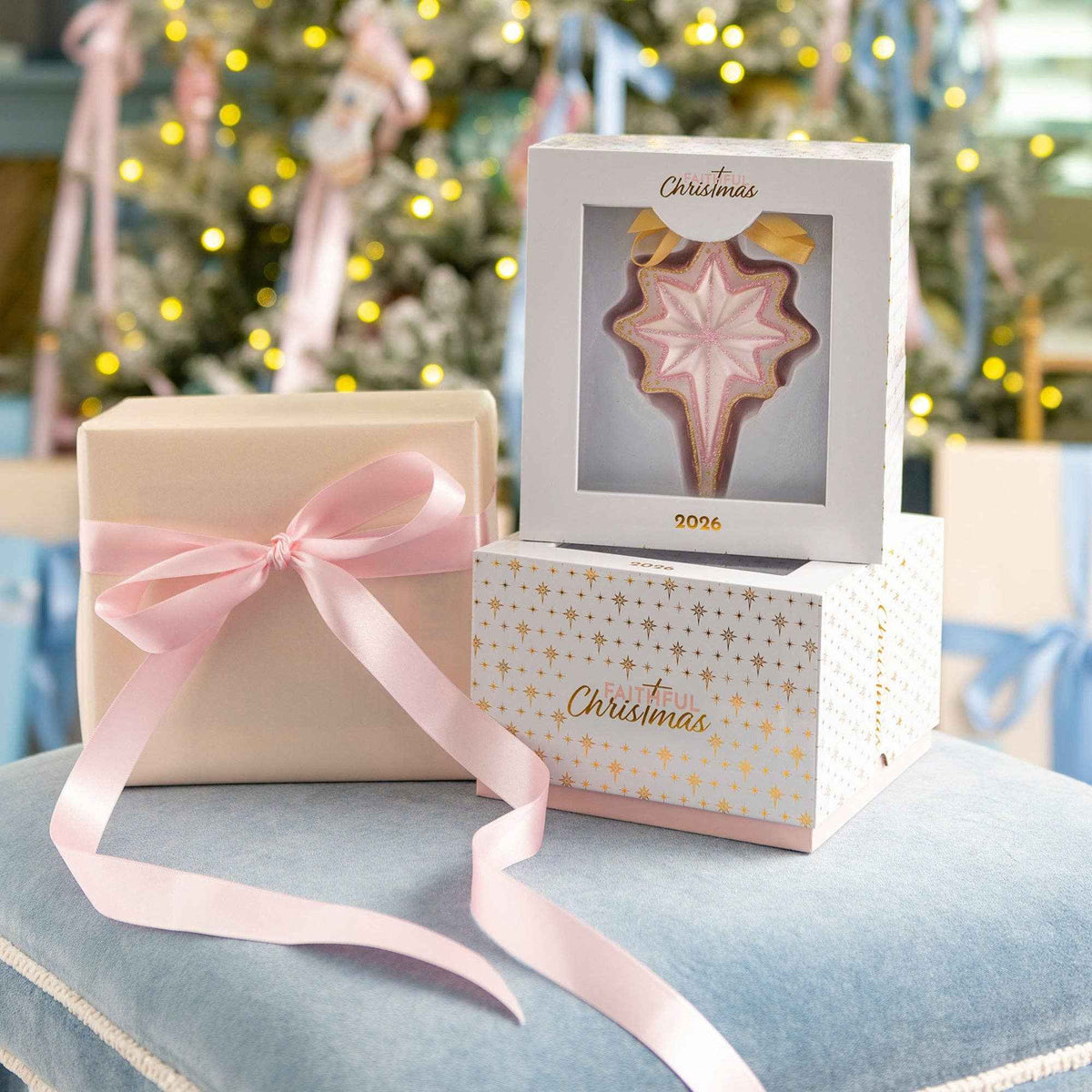 Star of Bethlehem Blown Glass Christmas Ornament – 2026 First Edition