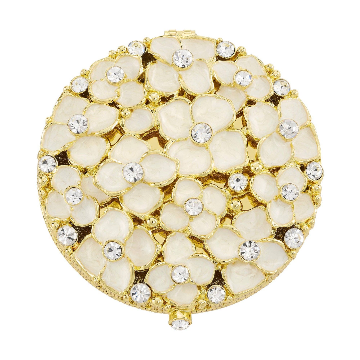 Dogwood Compact | Gold Compact | Floral Compact | Compacts
