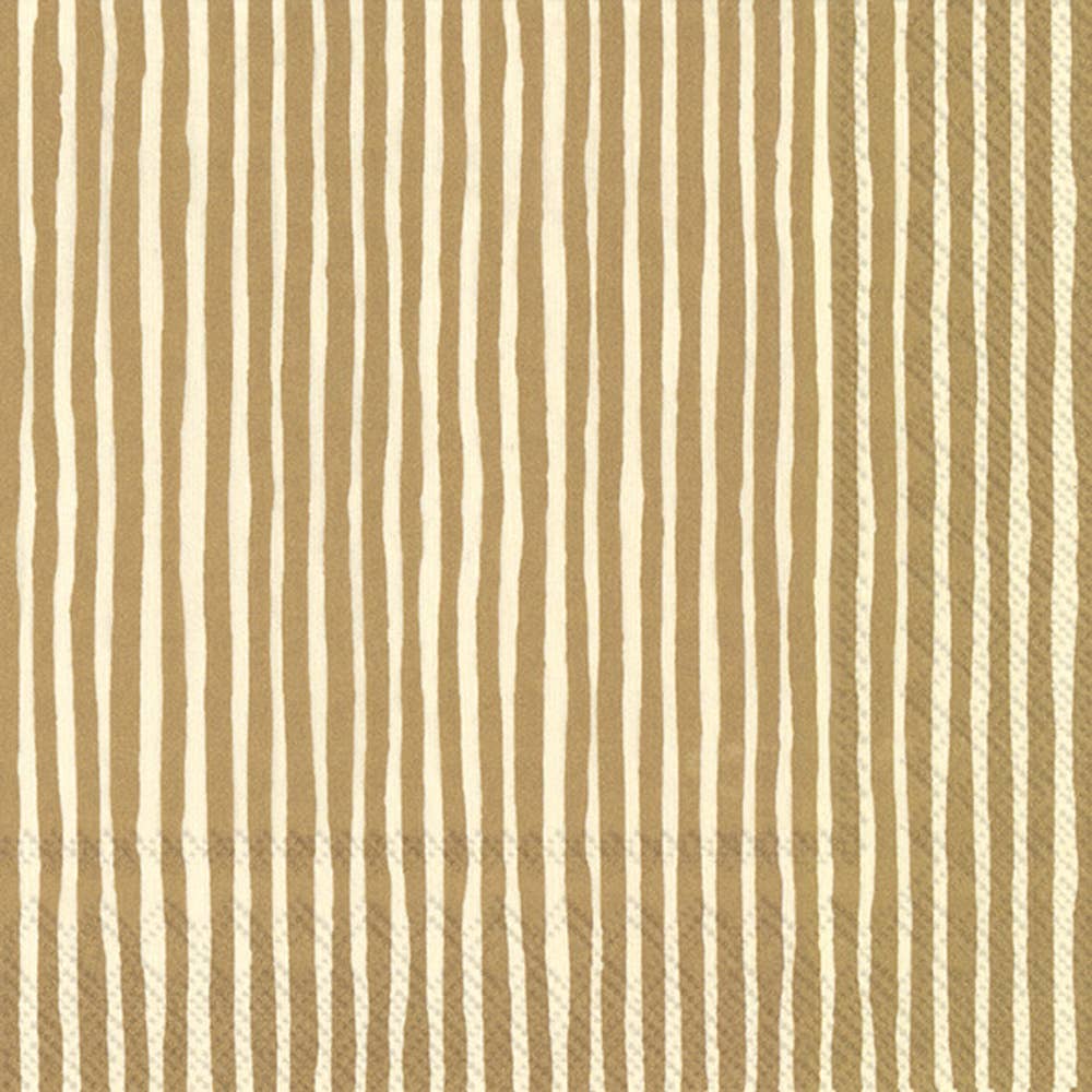 Servilletas de cóctel de papel 20 unidades - Varvunraita Oro