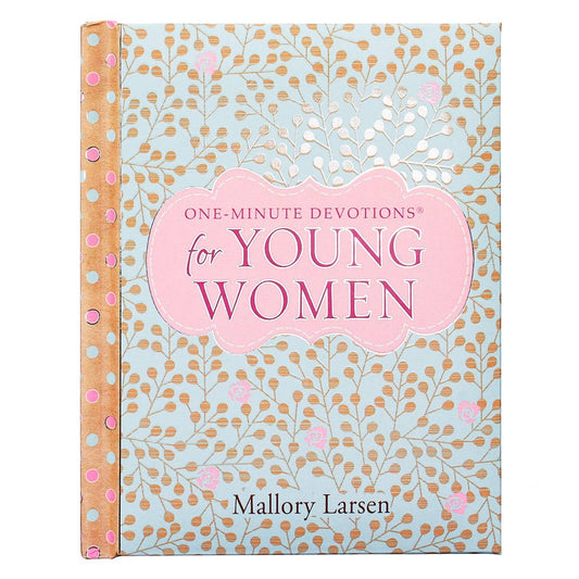 One-Minute Devotions for Young Women Padded Hardcover