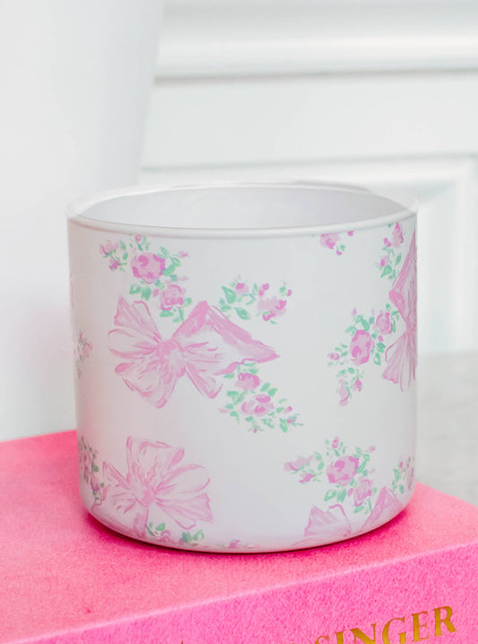 PREPPY PINK BOWS - Candle