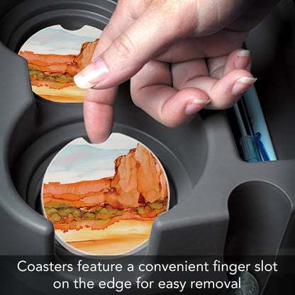 Desertscap 1 Pack Absorbent Stone Car Coaster