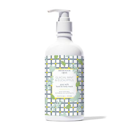 Glacial Mint + Eucalyptus Hand & Body Wash 12.5 Oz
