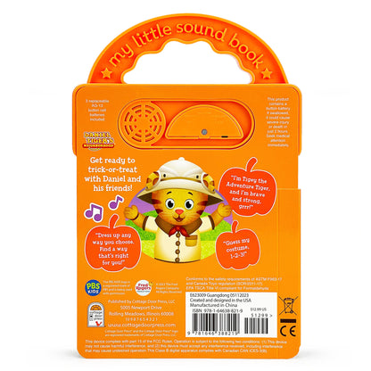 Daniel Tiger Happy Halloween 3-Button Sound Book