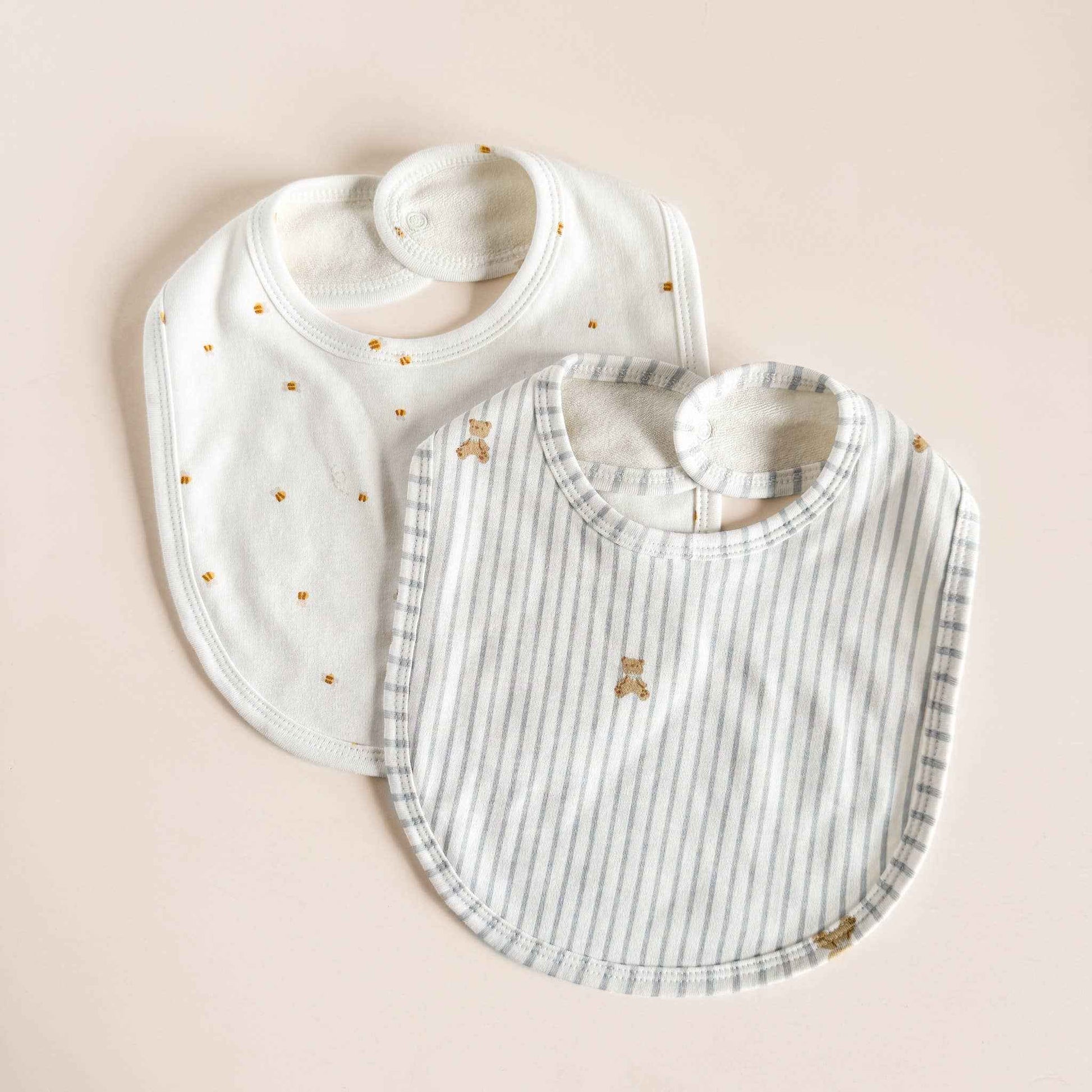 Layette Set Bear Bee Newborn Baby Shower Welcome Home Gift : Blue / NB