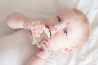  Ergonomic Milkshake Baby Teether Toy