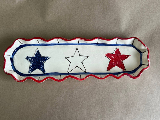 Cracker Tray - Patriotic