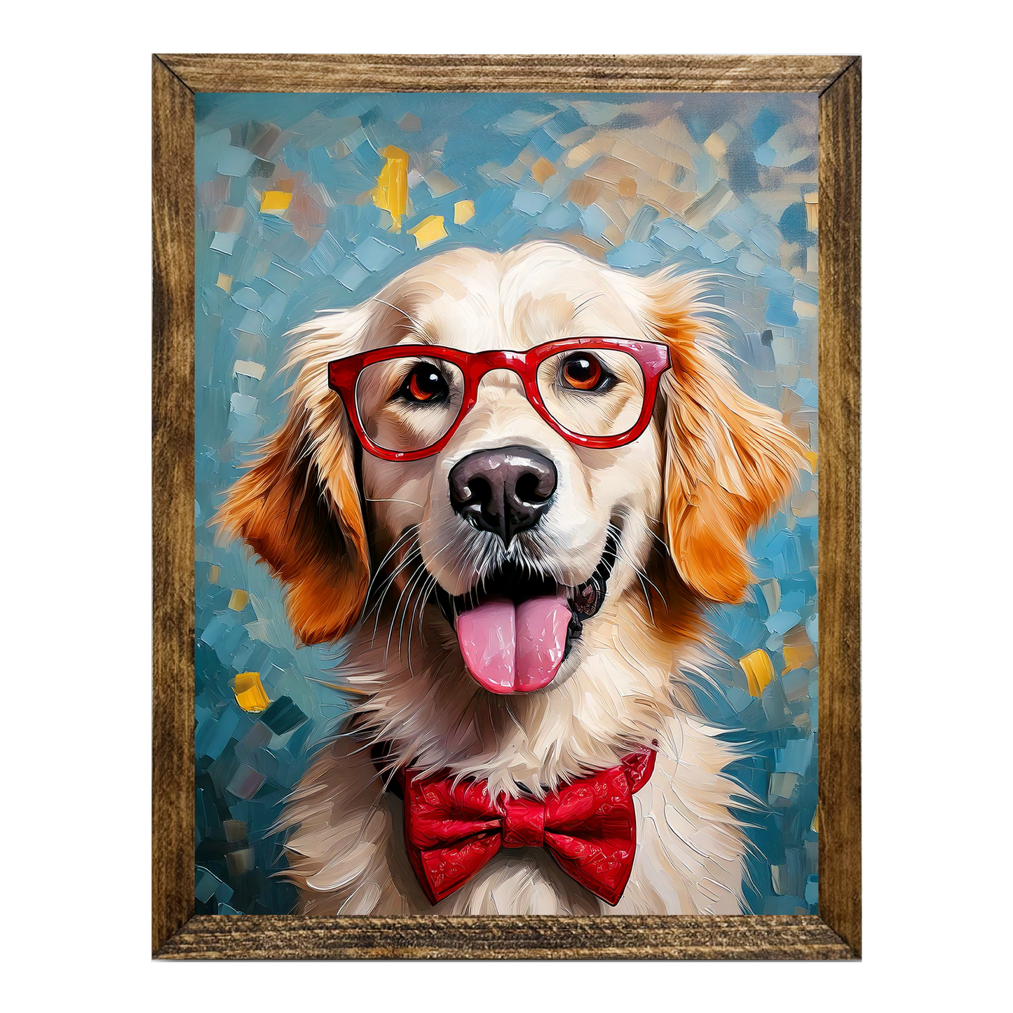 ARTISTIC SERIES TIMBERLAND- ANIMALS WITH GLASSES RETRIEVER