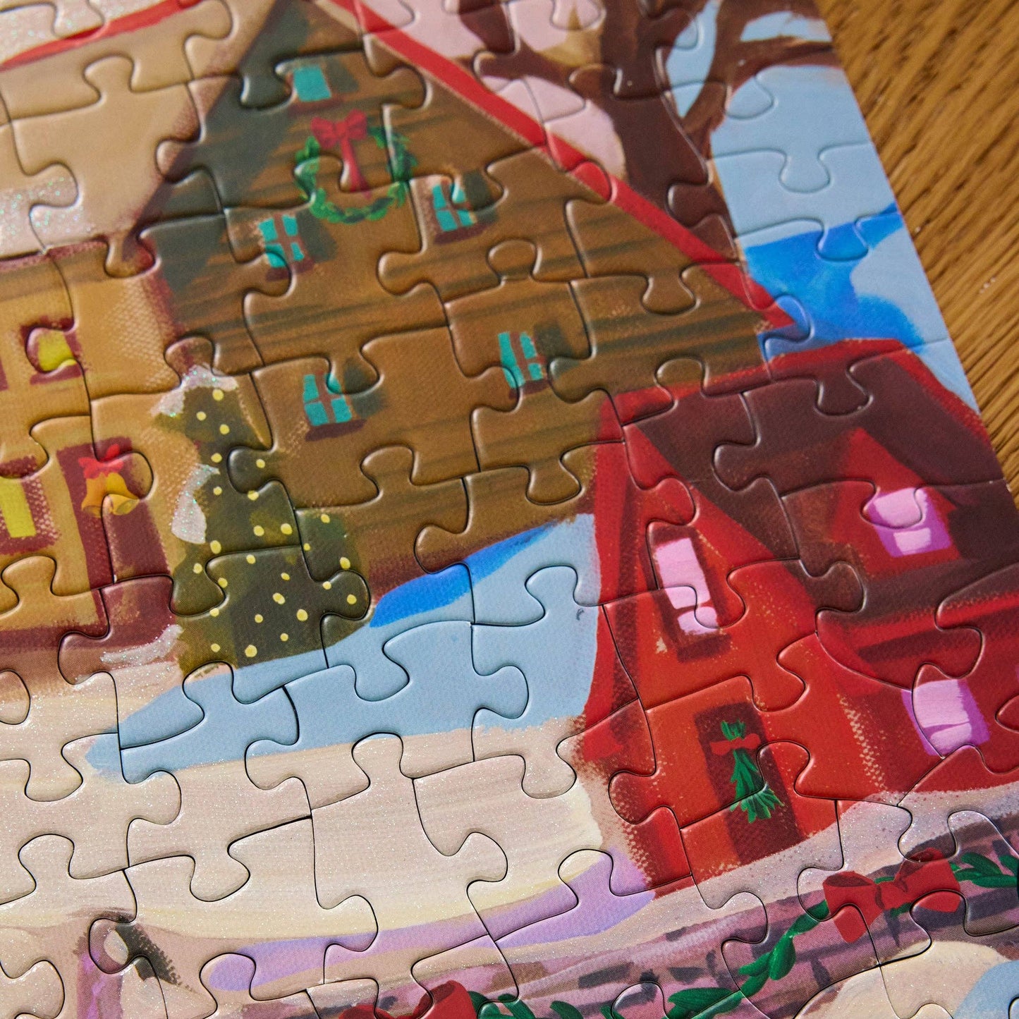 Winter Village 500 Piece Christmas Puzzle