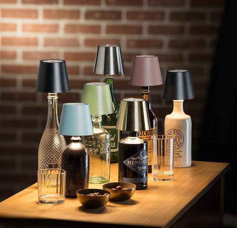 Classic Shade LED Bottle Stopper Light - Clearance
