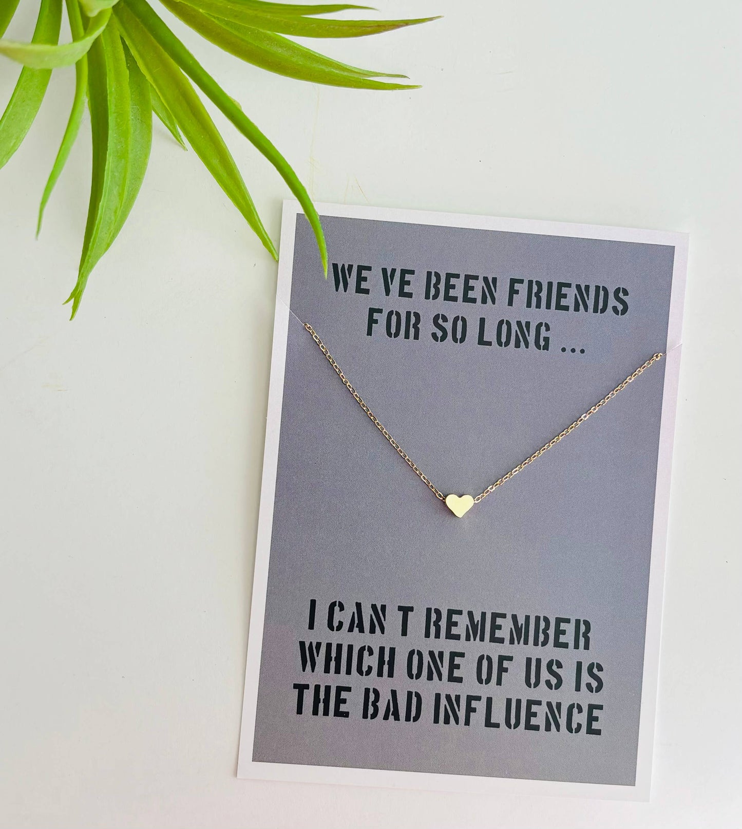Hilarious Best Friend Pendant Necklace
