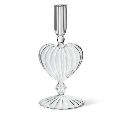 Heart Taper Holder-8"H