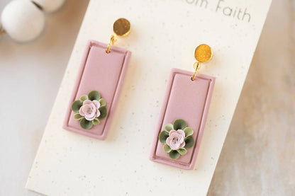 Romantic Rectangle Florals