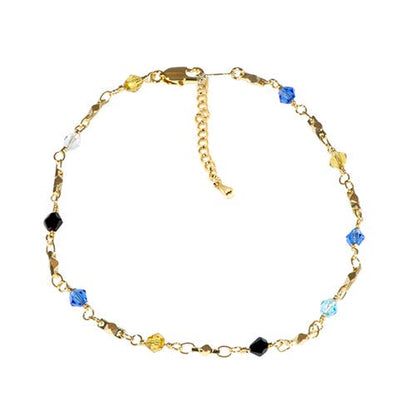 14K Gold-Plated Anklet Bracelet