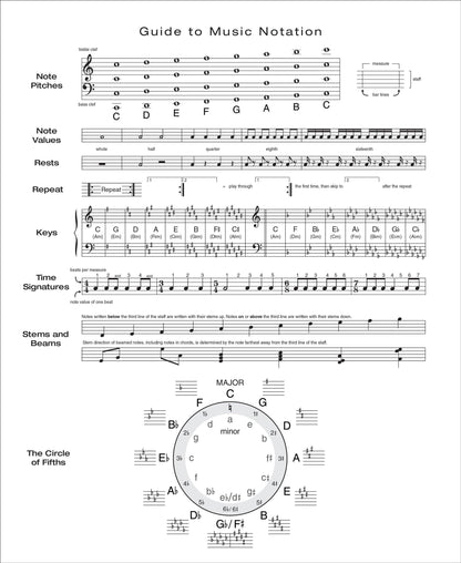 Music Manuscript Notebook (Wide Staff)