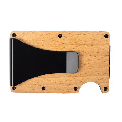Divinity Boutique - Engraved Hardwood RFID Money Clip-Faith