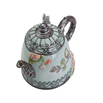 Fitz & Floyd English Garden Tea Pot Reshipper Box