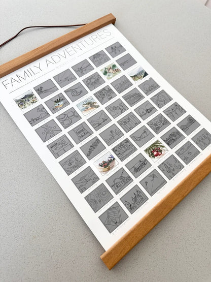 Family Bucket List Scratch Off