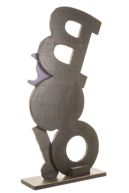 NEW-Black "Boo!" Display Sign